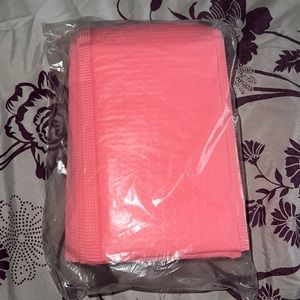 Light pink shipping packaging